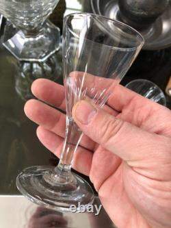 Lot de 4 anciens Verres XVIIIeme Cognac