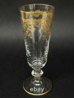 MAGNIFIQUE ancienne GRANDE FLÛTE en CRISTAL BACCARAT SAINT LOUIS à identifier