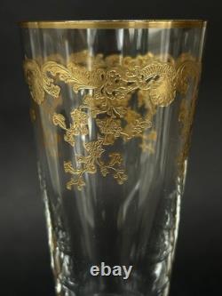 MAGNIFIQUE ancienne GRANDE FLÛTE en CRISTAL BACCARAT SAINT LOUIS à identifier