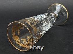 MAGNIFIQUE ancienne GRANDE FLÛTE en CRISTAL BACCARAT SAINT LOUIS à identifier