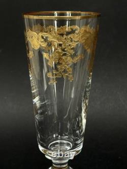 MAGNIFIQUE ancienne GRANDE FLÛTE en CRISTAL BACCARAT SAINT LOUIS à identifier