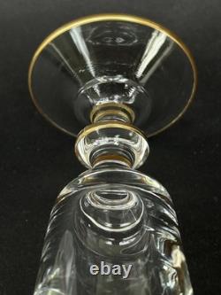 MAGNIFIQUE ancienne GRANDE FLÛTE en CRISTAL BACCARAT SAINT LOUIS à identifier