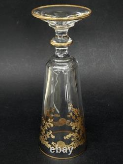 MAGNIFIQUE ancienne GRANDE FLÛTE en CRISTAL BACCARAT SAINT LOUIS à identifier
