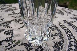 Magnifique Vase Ancien En Cristal Taille Signe St-louis