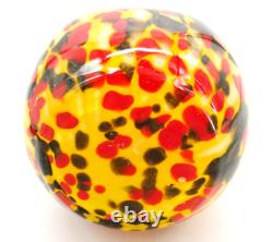 Magnifique Vase Ancien, Verre Souffle, Multicouches, Pantin, Clichy, Debut Xxeme
