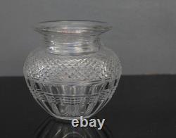 Magnifique ancien vase boule en cristal de baccarat ou st Louis