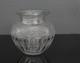 Magnifique ancien vase boule en cristal de baccarat ou st Louis