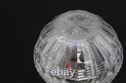 Magnifique ancien vase boule en cristal de baccarat ou st Louis