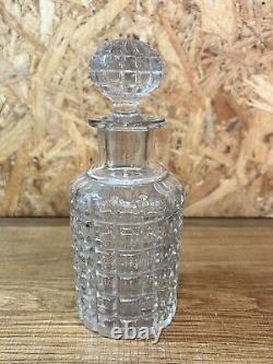 Nécessaire de toilette ancien, 6 pièces, cristal de baccarat, flacons, pot
