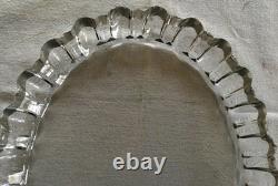 PLAT EN CRISTAL DE BACCARAT ANCIEN FIN 19e/1900 CRISTAL DE BACCARAT