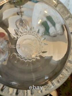 Pichet A Eau Carafe En Cristal ancienne Signée Baccarat Crystal Jug/verre