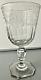 Rare Ancien Verre de Communion Cristal Facettés datée 1838 Époque 19? Charles X