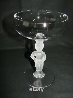 Rare BAYEL ancienne coupe cristal x 5 Manneken Pis Royales de Champagne Cup