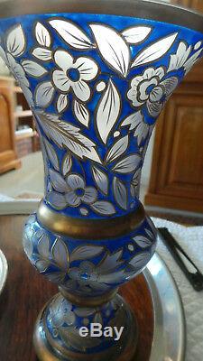 Rare Vase Boheme Ancien