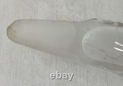 Rare ancien crocodile / alligator / bonbonnière, en cristal de Vallerysthal