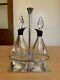 Rare ancien huilier vinaigrier daum nancy coix lorraine cristal annees 60 / 70