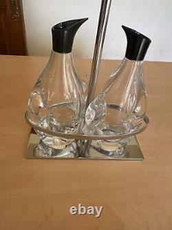 Rare ancien huilier vinaigrier daum nancy coix lorraine cristal annees 60 / 70