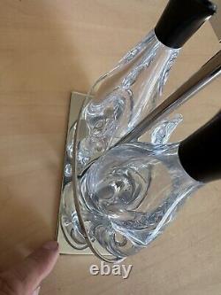 Rare ancien huilier vinaigrier daum nancy coix lorraine cristal annees 60 / 70