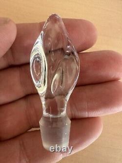 Rare ancien huilier vinaigrier daum nancy coix lorraine cristal annees 60 / 70