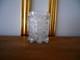 Rare ancien verre en cristal moul&eacute; Baccarat 1840 Gotique arabesque Charles X