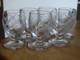 SAINT LOUIS 6 ANCIENS VERRES A LIQUEIR CRISTAL MODELE LIGIER n&deg;206 ht 5,5 cm