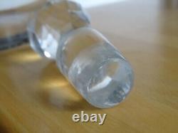 SAINT LOUIS ANCIENNE CARAFE A EAU VIN CRISTAL GRAVURE METZ ART NOUVEAU 108 cls