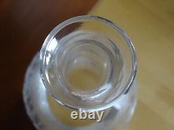 SAINT LOUIS ANCIENNE CARAFE A EAU VIN CRISTAL GRAVURE METZ ART NOUVEAU 108 cls