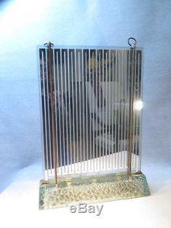 Saint Gobain Ancien Radiateur Lampe Miroir Chauffant En Verre De Style Art Deco