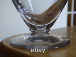 Saint Louis Ancienne Carafe A Vin Ou Eau Cristal Gravure Modele Vendome 1920