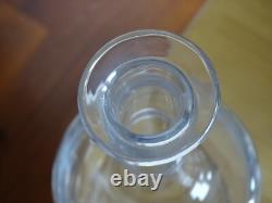 Saint Louis Ancienne Carafe A Vin Ou Eau Cristal Gravure Modele Vendome 1920