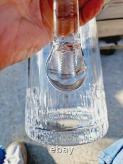 Saint Louis Ancienne Grande Carafe Pichet Cristal Taillé Et Gravé Signé TBE