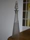 Saint Louis Cristal Ancienne Carafe A Liqueur Art Nouveau Modele Decor Givre Or