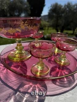 Service À Fruit En Cristal Et Ouraline Ancienne Antique Baccarat Fruit Service À Fruit En Cristal Et Ouraline Ancienne Antique Baccarat Fruit