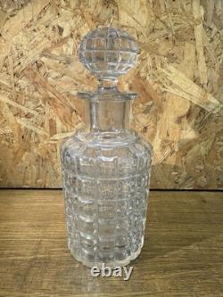 Service De Toilette Ancien, Art Déco, Cristal De Baccarat, 5 Pièces Era Bambou