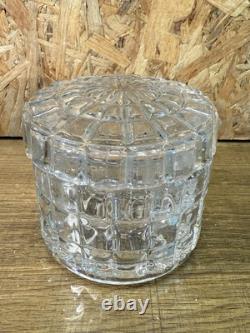 Service De Toilette Ancien, Art Déco, Cristal De Baccarat, 5 Pièces Era Bambou