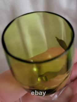 Service à liqueur/apéritif en cristal Baccarat, Doré, Ancienne