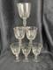 Service de 6 Verres Baccarat Mod&egrave;le M&eacute;dicis Cristal Ancien Fran&ccedil;ais XIXe