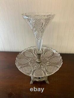 Serviteur ancien en cristal Baccarat