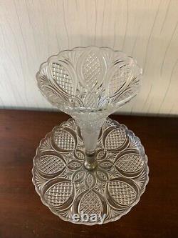 Serviteur ancien en cristal Baccarat