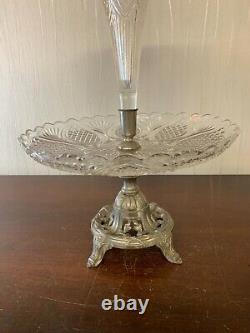 Serviteur ancien en cristal Baccarat