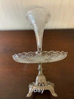 Serviteur ancien en cristal Baccarat