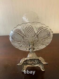 Serviteur ancien en cristal Baccarat