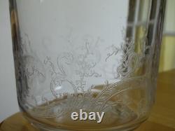 St Louis 1 Ancien Pot A Biscuits En Cristal Modele Micado Epoque 1920