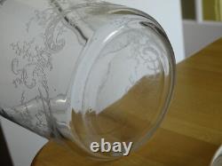 St Louis 1 Ancien Pot A Biscuits En Cristal Modele Micado Epoque 1920