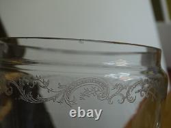 St Louis 1 Ancien Pot A Biscuits En Cristal Modele Micado Epoque 1920