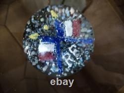 Sulfure presse-papiers ancien marqué RF