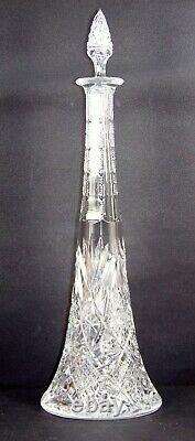 Superbe Ancienne Grande Carafe Cristal 1908 Val saint Lambert VSL 43,5 cms Rare