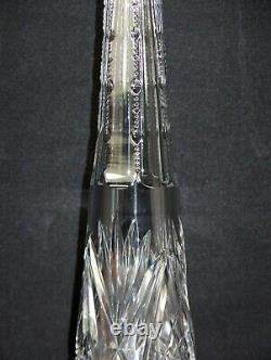 Superbe Ancienne Grande Carafe Cristal 1908 Val saint Lambert VSL 43,5 cms Rare