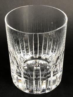 Superbe ancien GRAND VERRE A WHISKY en CRISTAL DE BACCARAT modèle ROTARY en TTBE