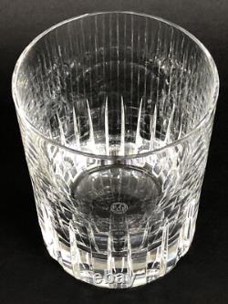 Superbe ancien GRAND VERRE A WHISKY en CRISTAL DE BACCARAT modèle ROTARY en TTBE
